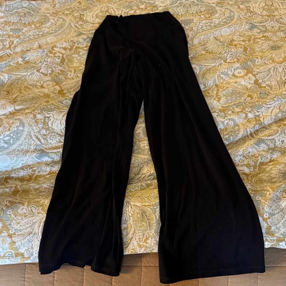 Aerie Black Wide Leg Pants